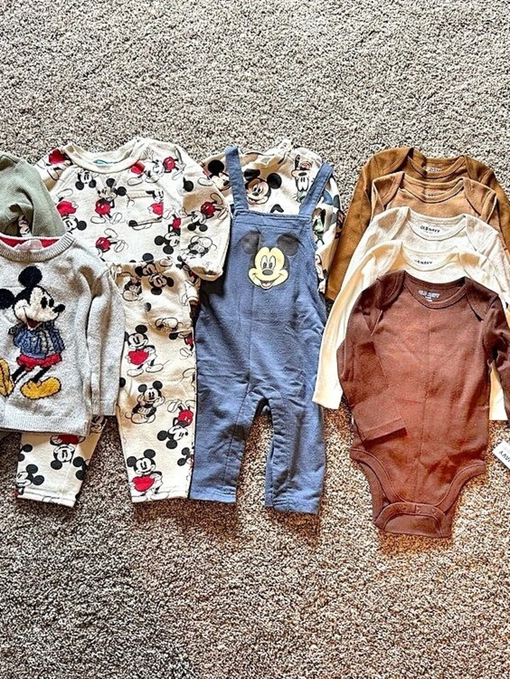 12-18M Old Navy Mickey Mouse Baby Clothing Lot